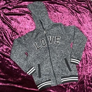 Girls Zip Up Hoodie